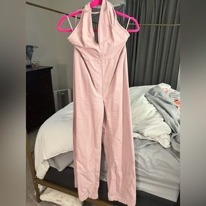 pink halter jumper - free people - size xs